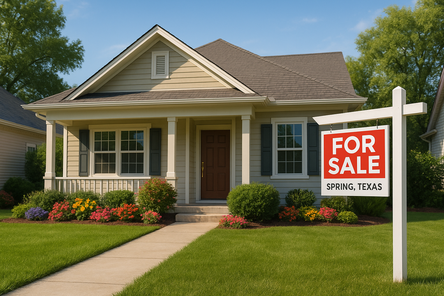 Home Selling Checklist for Spring Texas Owners