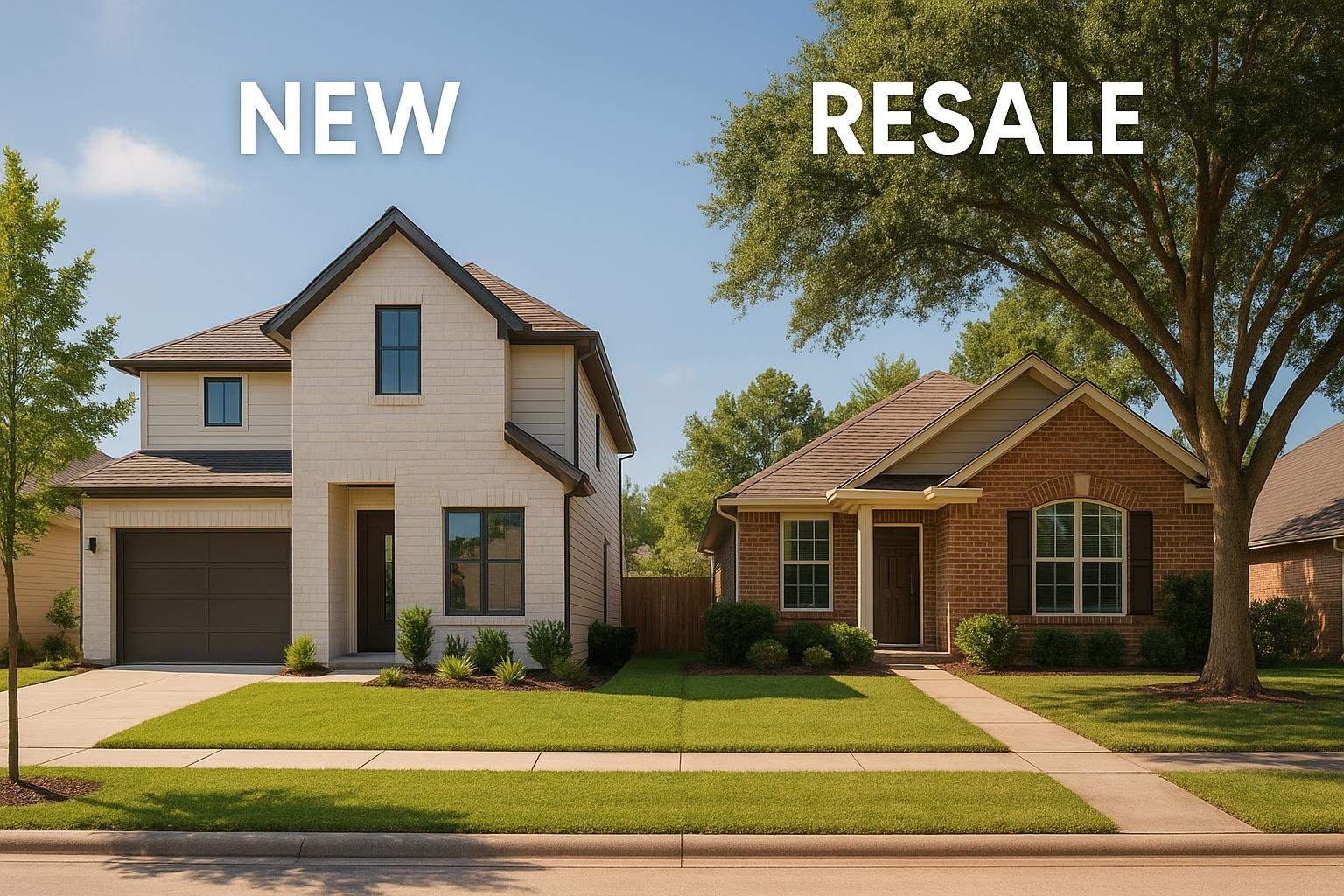 New vs Resale Homes: Spring Texas Comparison